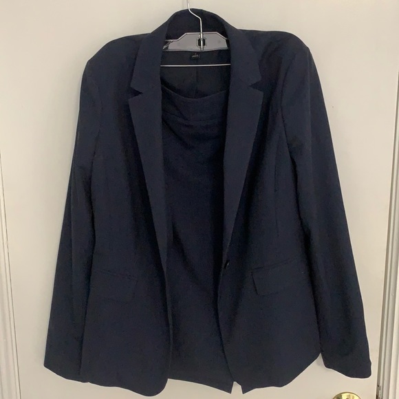 Ann Taylor Navy Suit - Picture 1 of 5